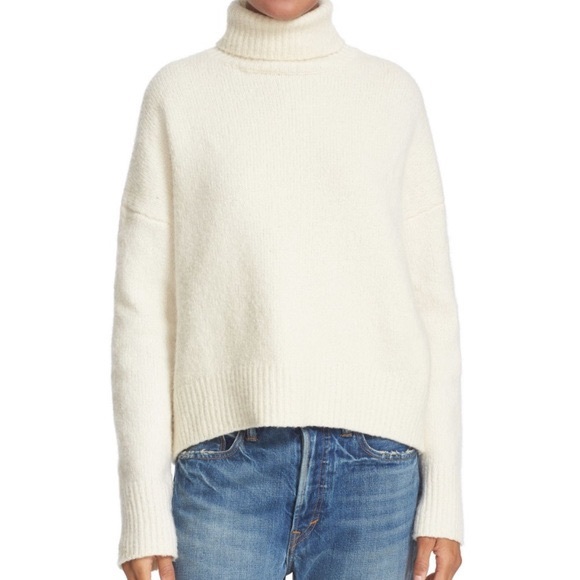 Vince Sweaters - Vince wool+silk boxy sweater